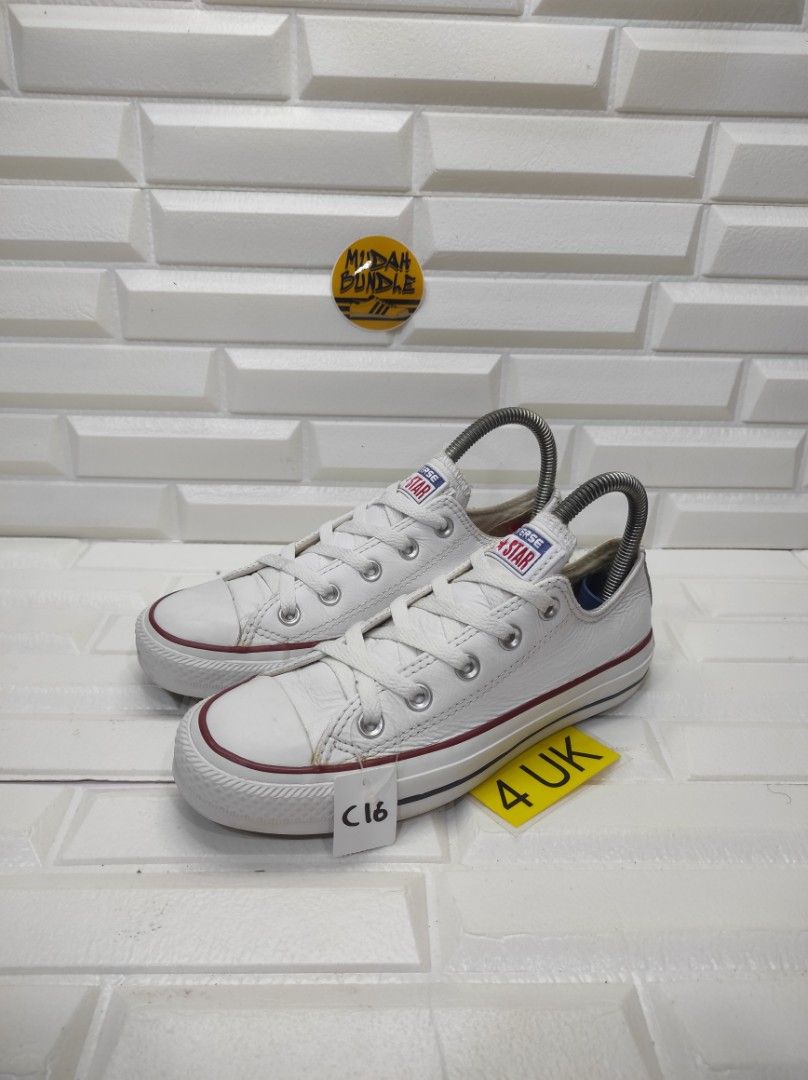 Converse hotsell leather 43