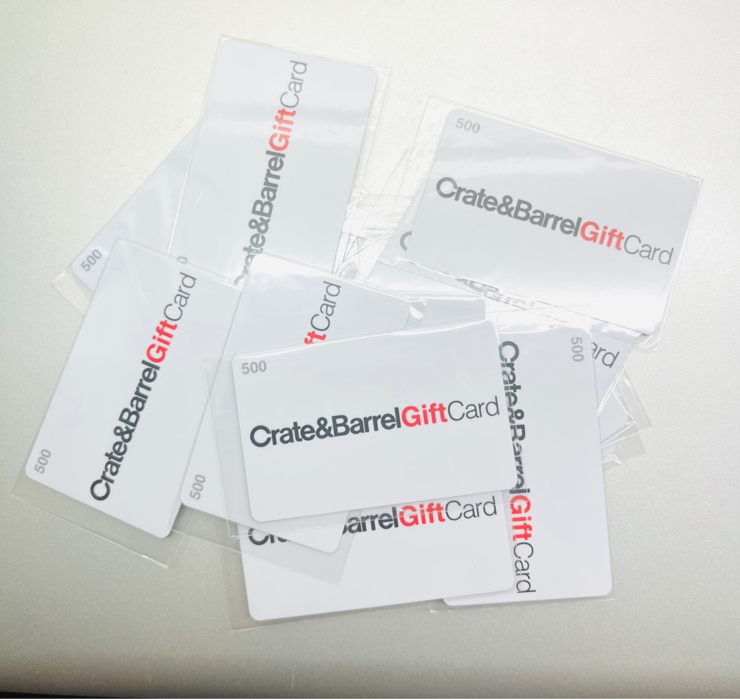Crate & Barrel Gift Card on Carousell