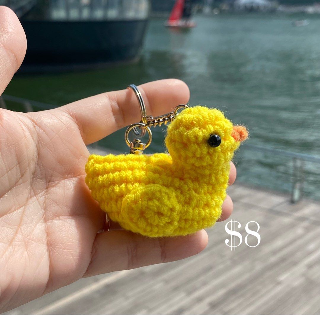 Crochet Cute Animal Keychains
