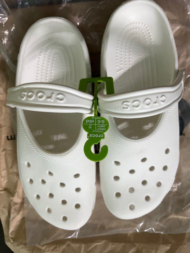 White online original crocs