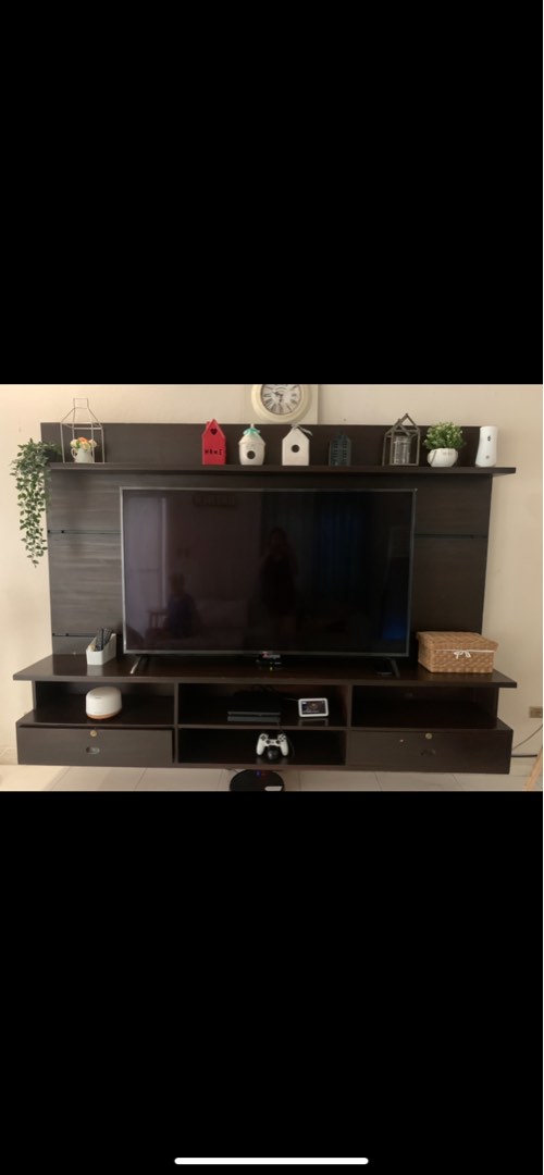 Custom made TV console on Carousell