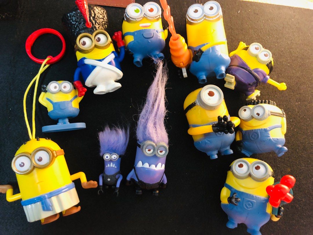 Despicable Me Minion mcd set, Hobbies & Toys, Toys & Games on Carousell
