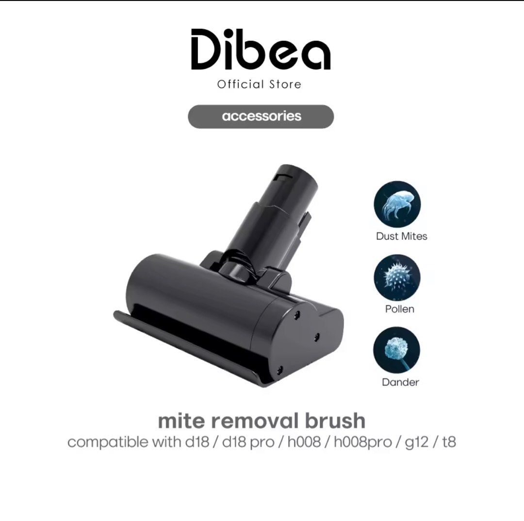 Dibea G12 cordless vaccum (with dust mite head), TV & Home Appliances
