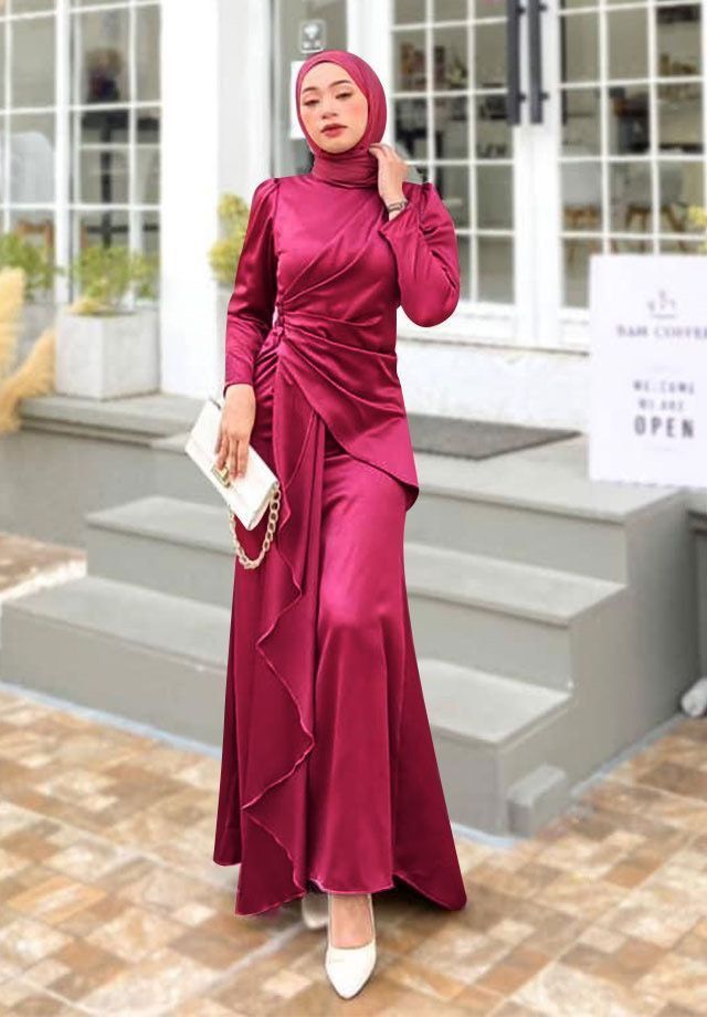 Dress untuk sales dinner muslimah