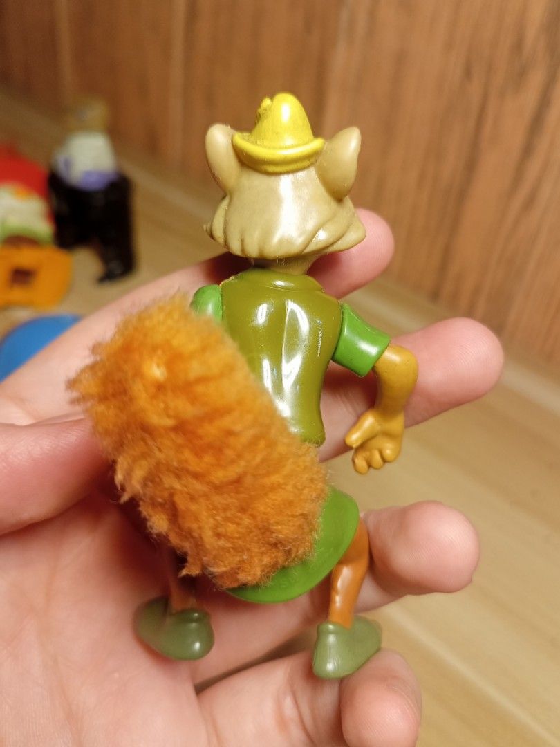 Disney's Robin Hood Figure (Category: Figurines & Statues) located in Las Pinas. Submitted by collectorstavern (Listing ID 1238527533, Image 3). Description: Rare Disney's Robin Hood Figure Please expect some paint issues due to age, bought in Toy Kingdom *WYSIWYG **payment via gcash or paymaya.