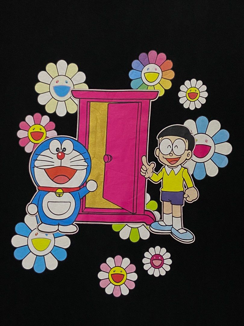 Doraemon X Takashi Murakami, Men's Fashion, Tops & Sets, Tshirts & Polo