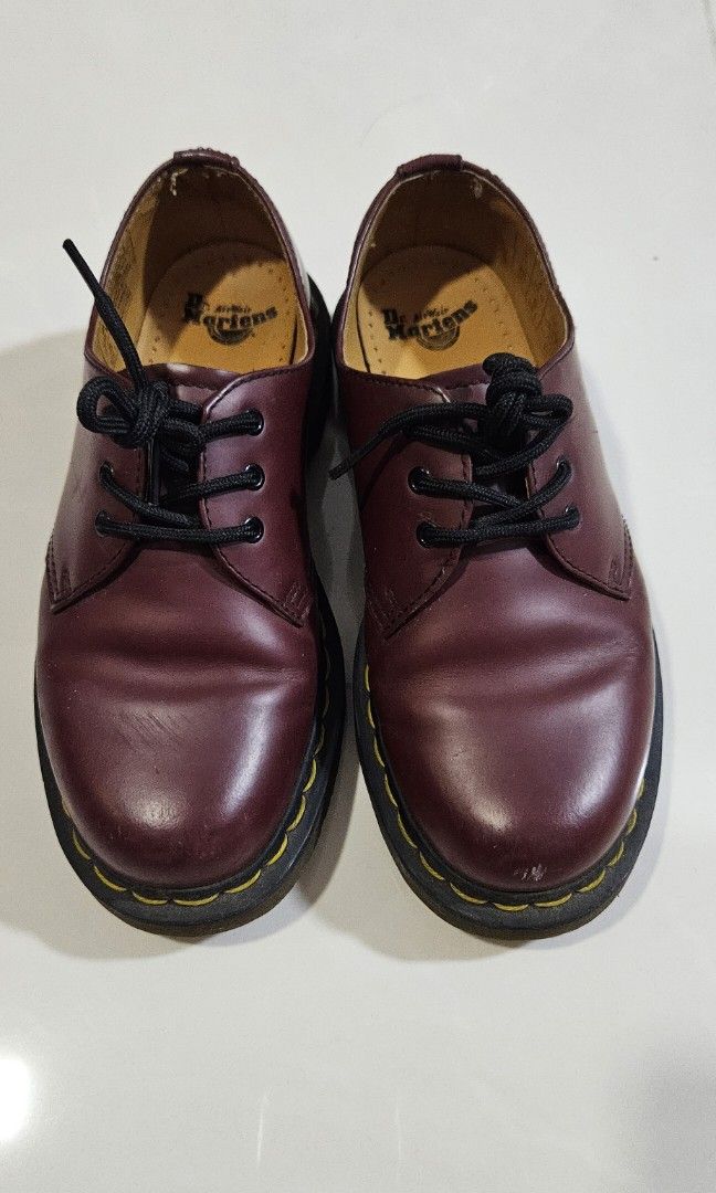 Dr Martens Shoes in Maroon