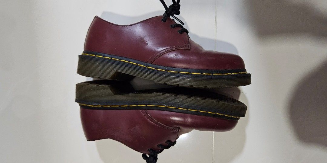 Dr Martens Shoes in Maroon