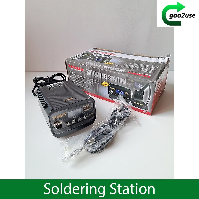 Tenma digital soldering outlet station