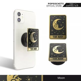 Enamel Moon Tarot Card Popgrip
