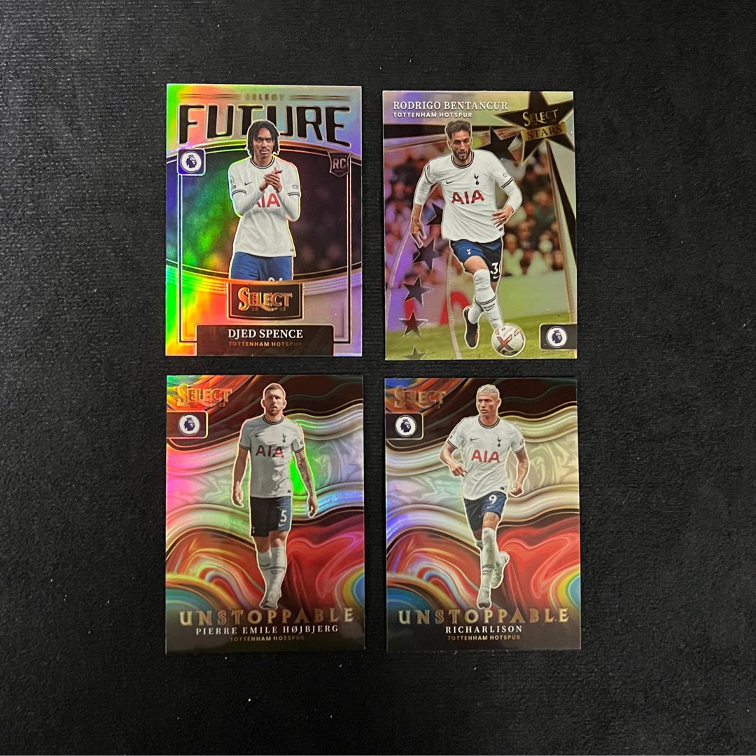 2022-23 Panini Select Premier League Jersey Card : Dejan  Kulusevski/Richarlison