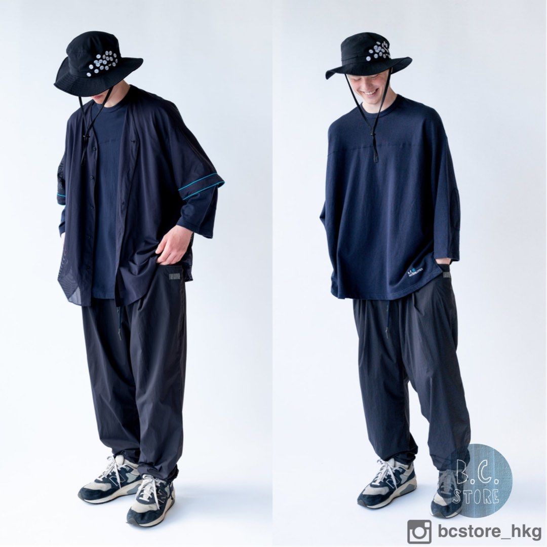 🈹SALE! EYE_C x S.F.C SFC WIDE TAPERED EASY PANTS 23SS, 男裝, 褲