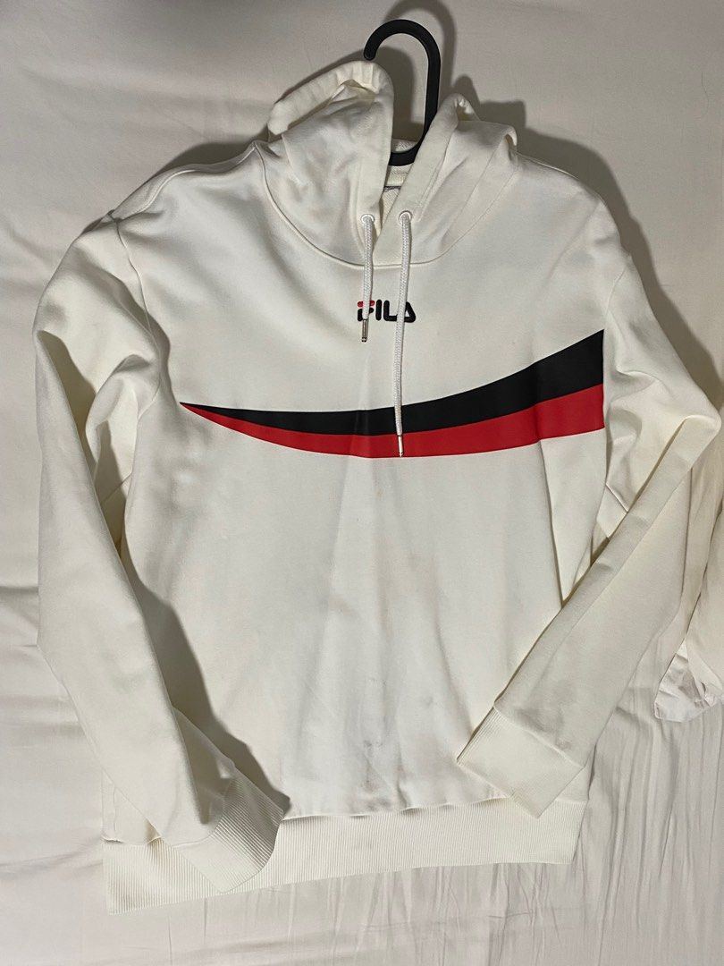 Fila red blue white online hoodie
