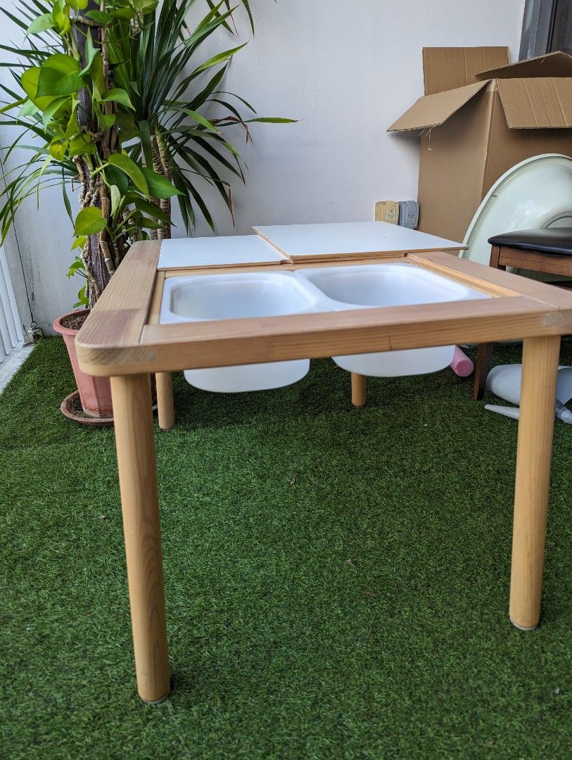 Flisat Ikea children kid table, Babies & Kids, Baby Nursery & Kids