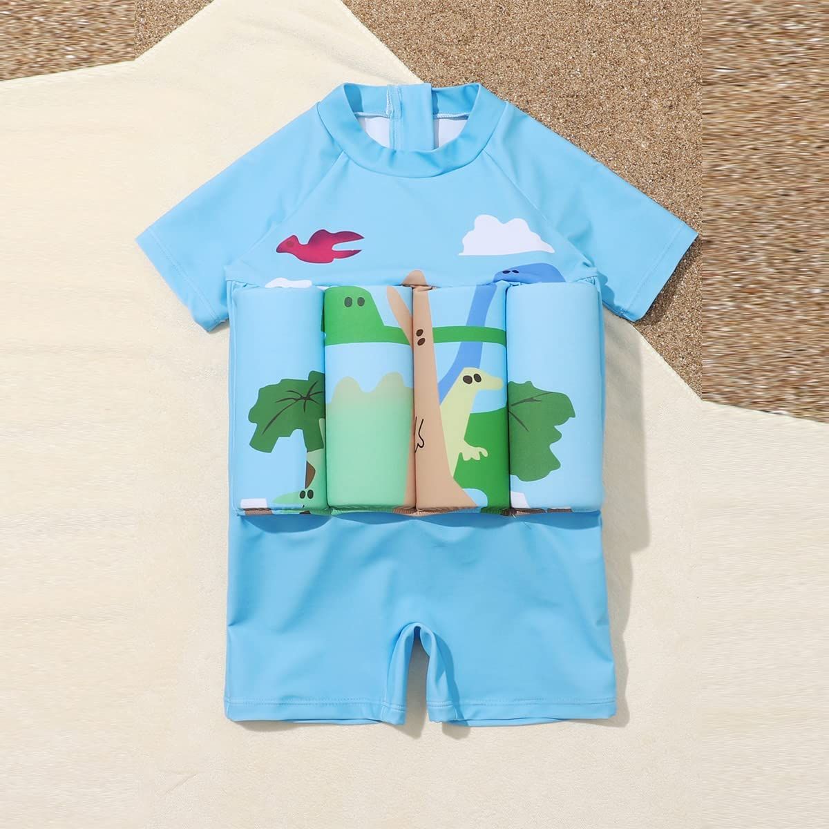 Baby boy swimsuit with floats hot sale