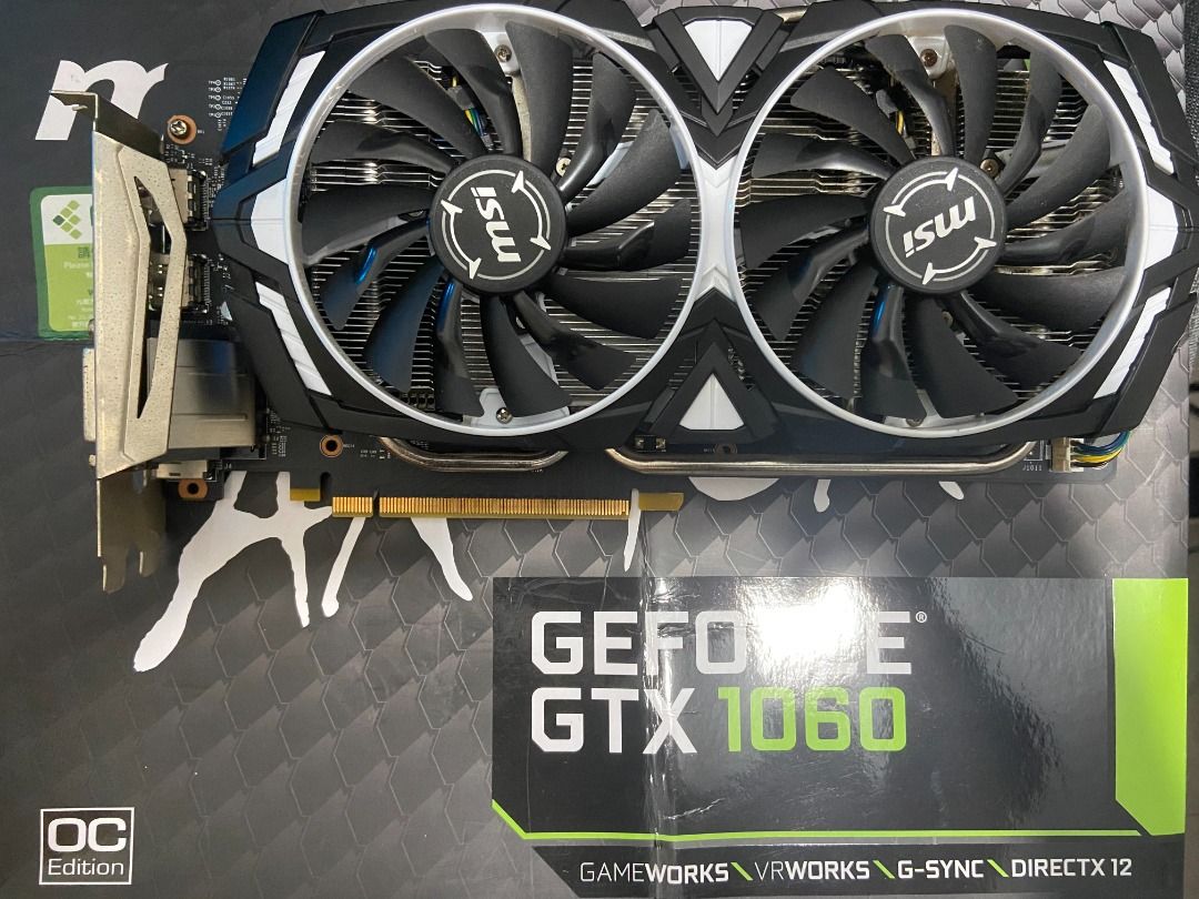 Gtx 1060 armor 3g ocv1 discount