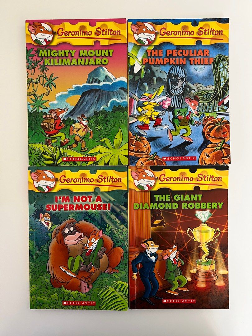 兒童英文圖書- Geronimo Stilton 老鼠記者$10/本, 興趣及遊戲, 書本
