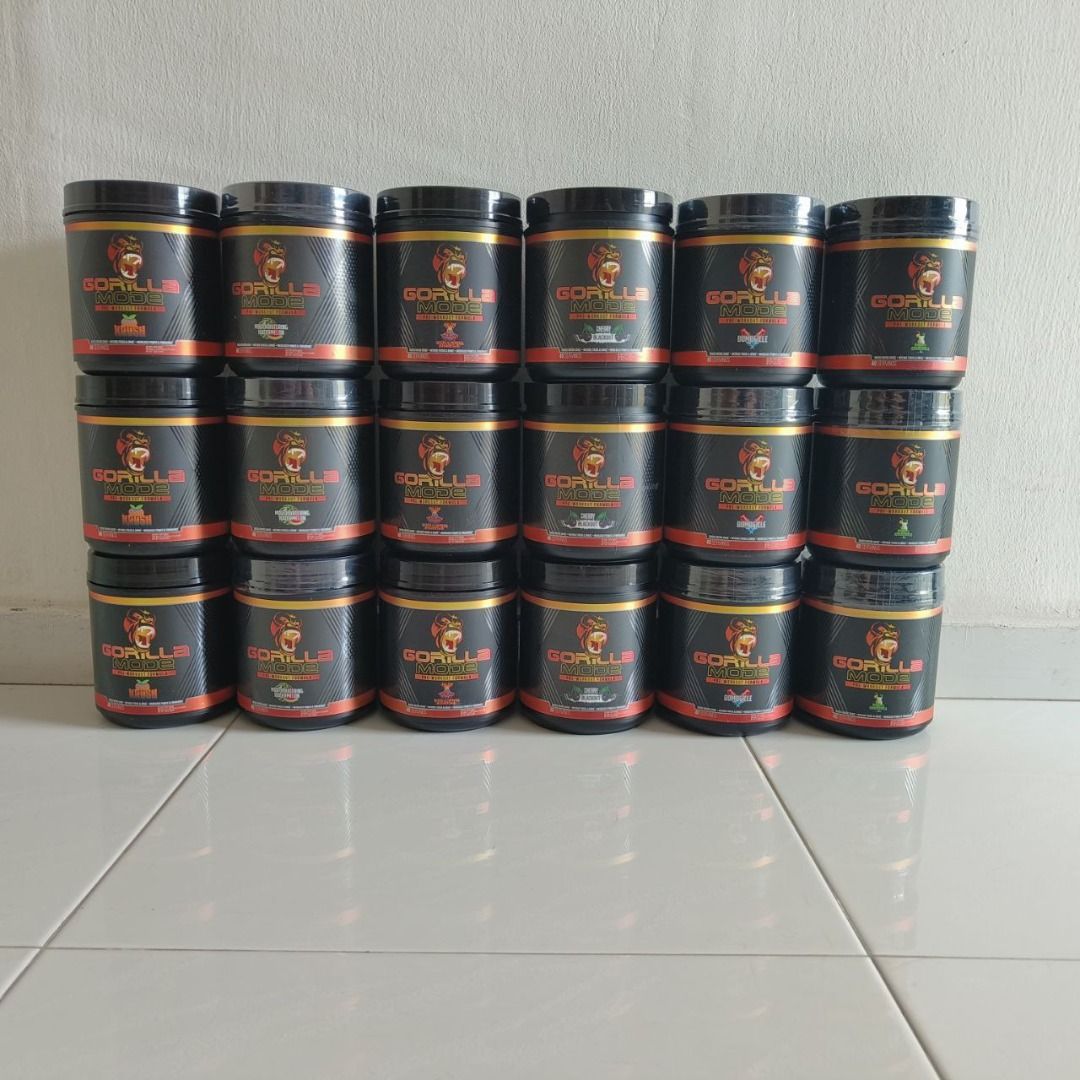 Gorilla Mode Pre Workout Flavors Ava Gorilla Mind preworkout