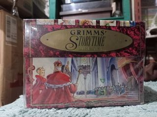 Grimms' Fairy Tale Storytime Library Boxed Set 1995 Plus Bonus Book.