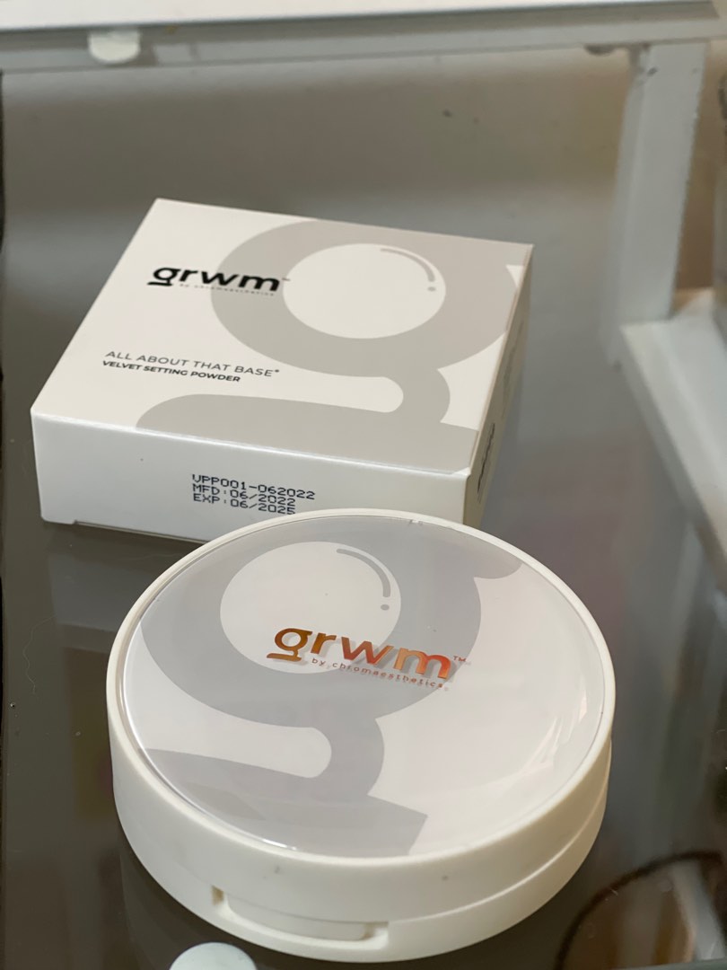 GRWM Cosmetics Velvet Setting Powder in Cinnamon 10g on Carousell