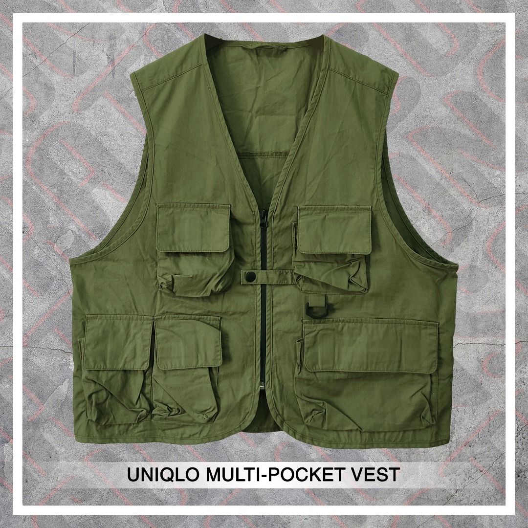 Sanhoostudio Multi Pocket Distressed Utility Vest main image 0
