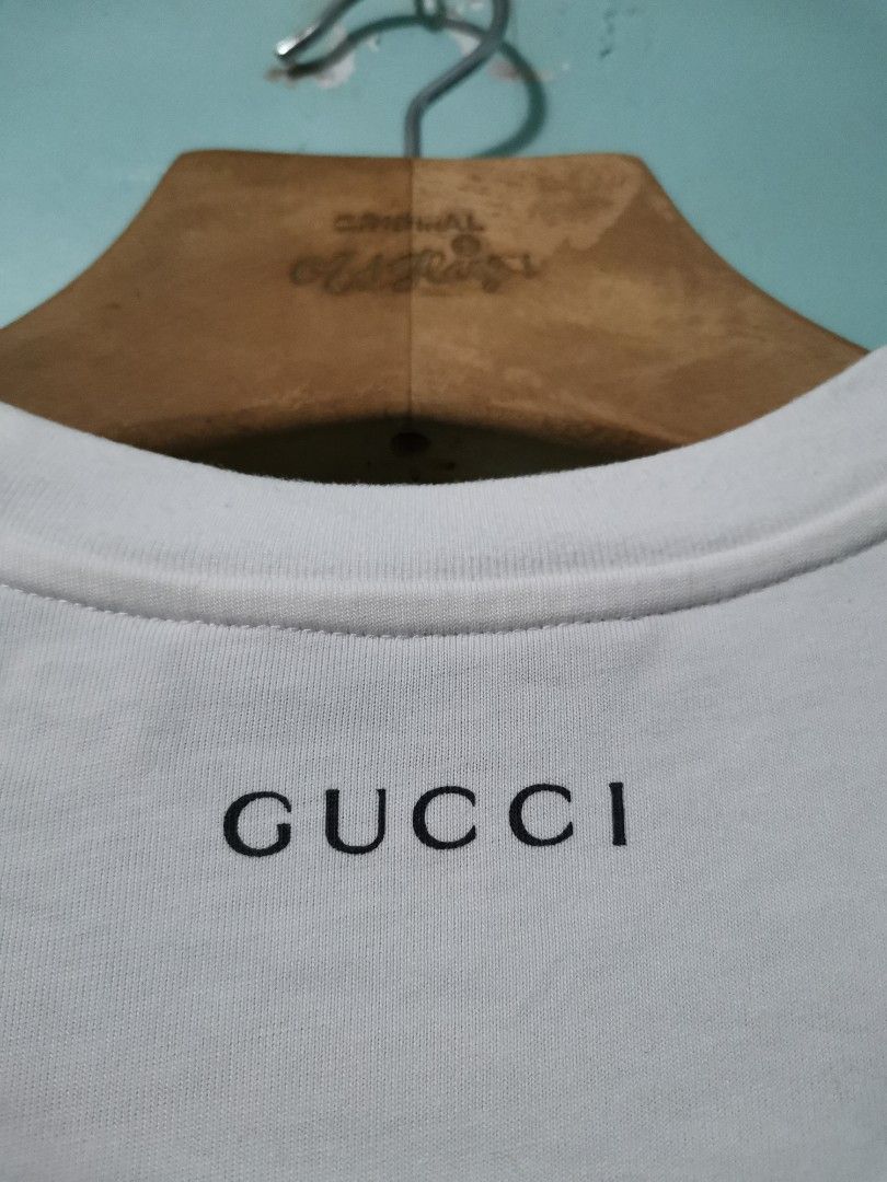 Gucci Apple Double Gg Shirt, Men'S Fashion, Tops & Sets, Tshirts & Polo  Shirts On Carousell