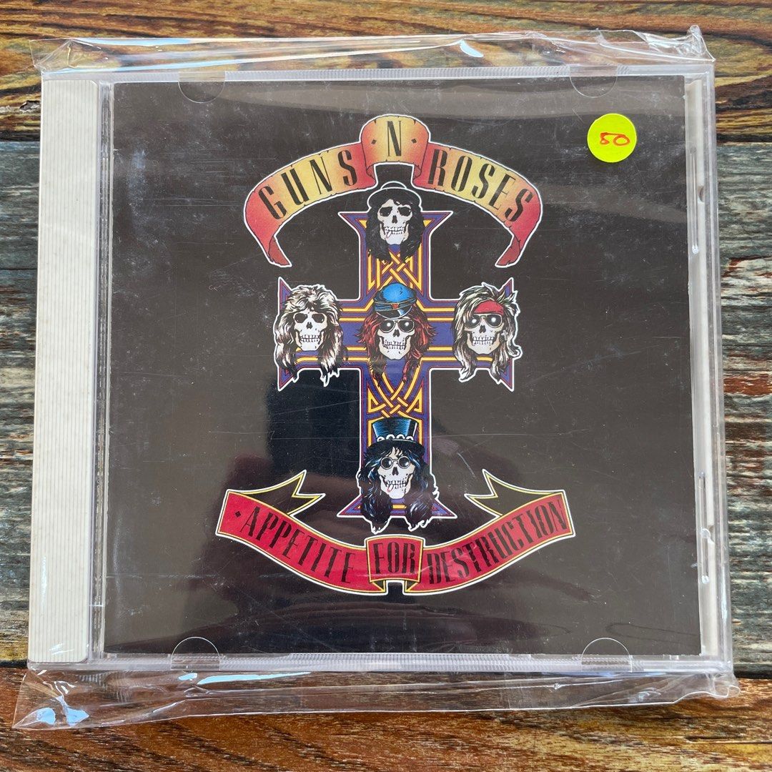 CD Guns N' Roses – Appetite For Destruction
