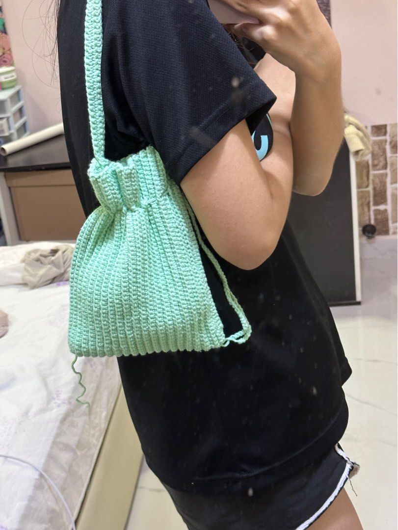 Korean crochet bag shop