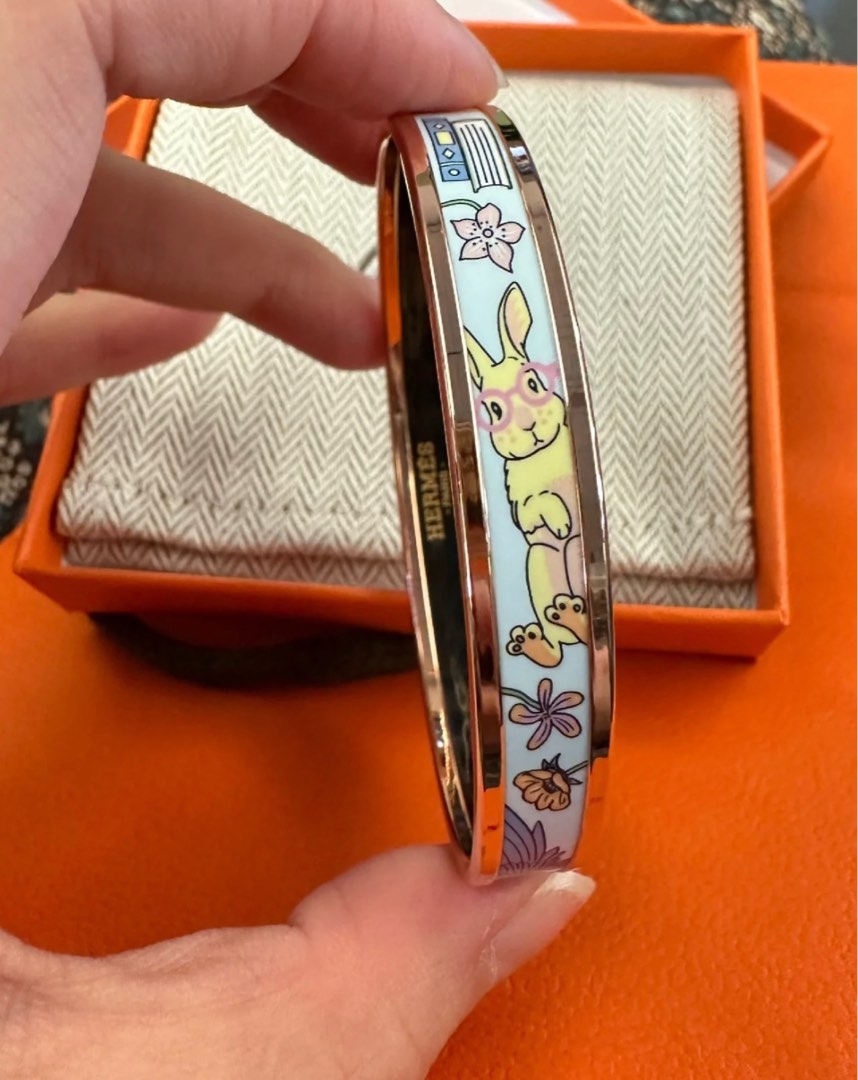 Hermes Tea for Two Bangle, Women's Fashion, Watches & Accessories