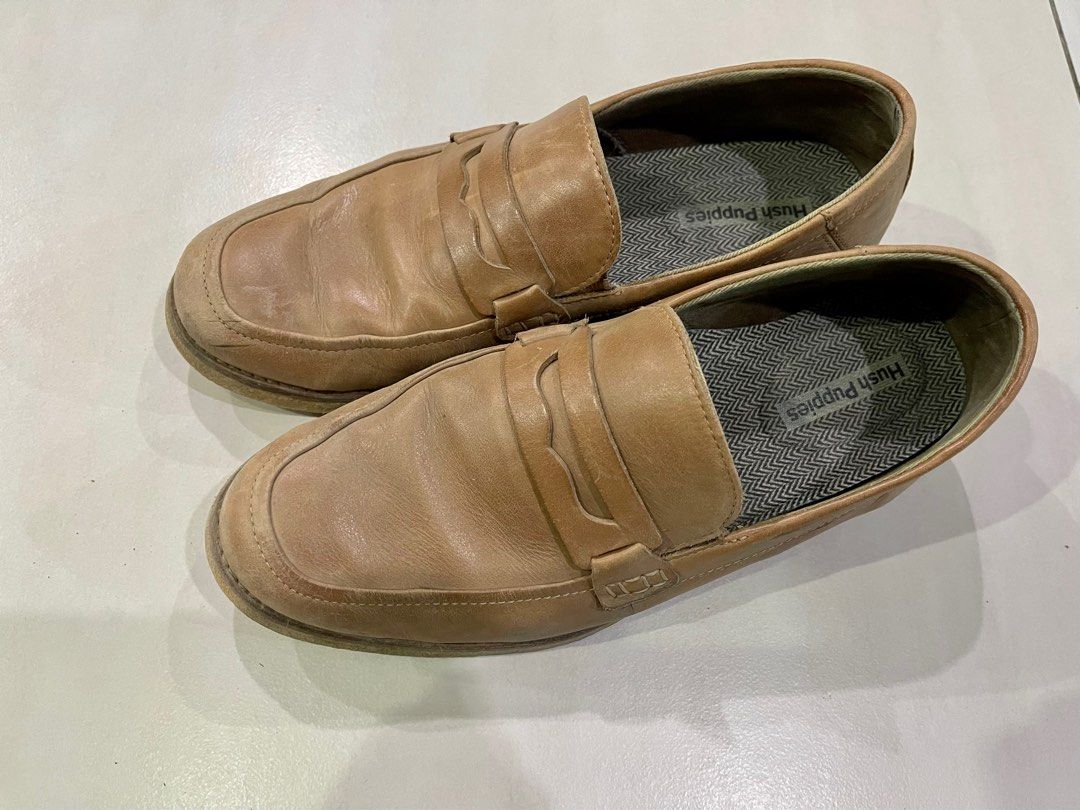 Hush puppies outlet genuine leather