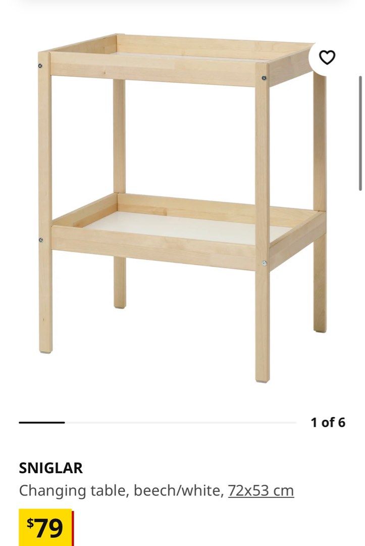 IKEA Changing Table used, Babies & Kids, Baby Nursery & Kids Furniture