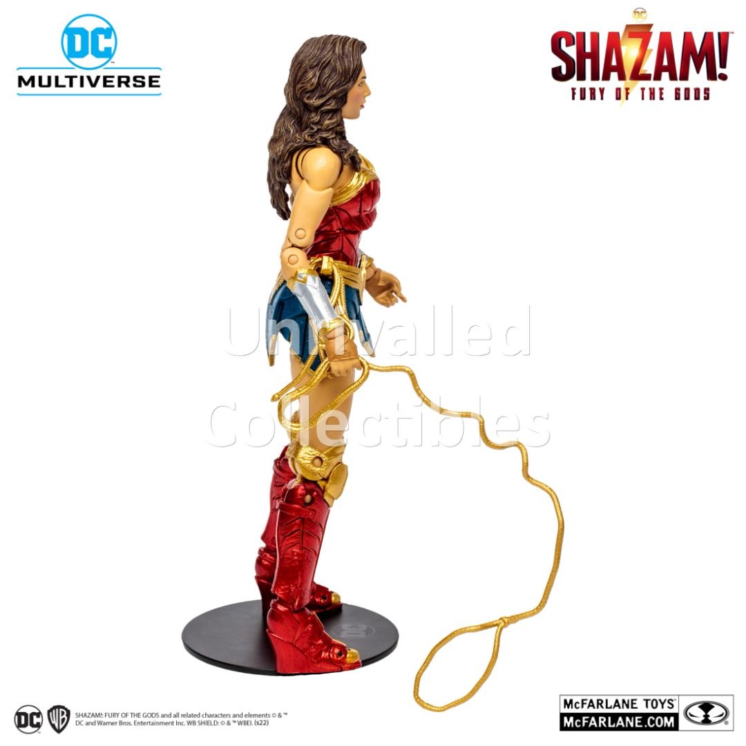 DC Multiverse 7 Shazam! Fury of the Gods Wonder Woman In-Hand Images