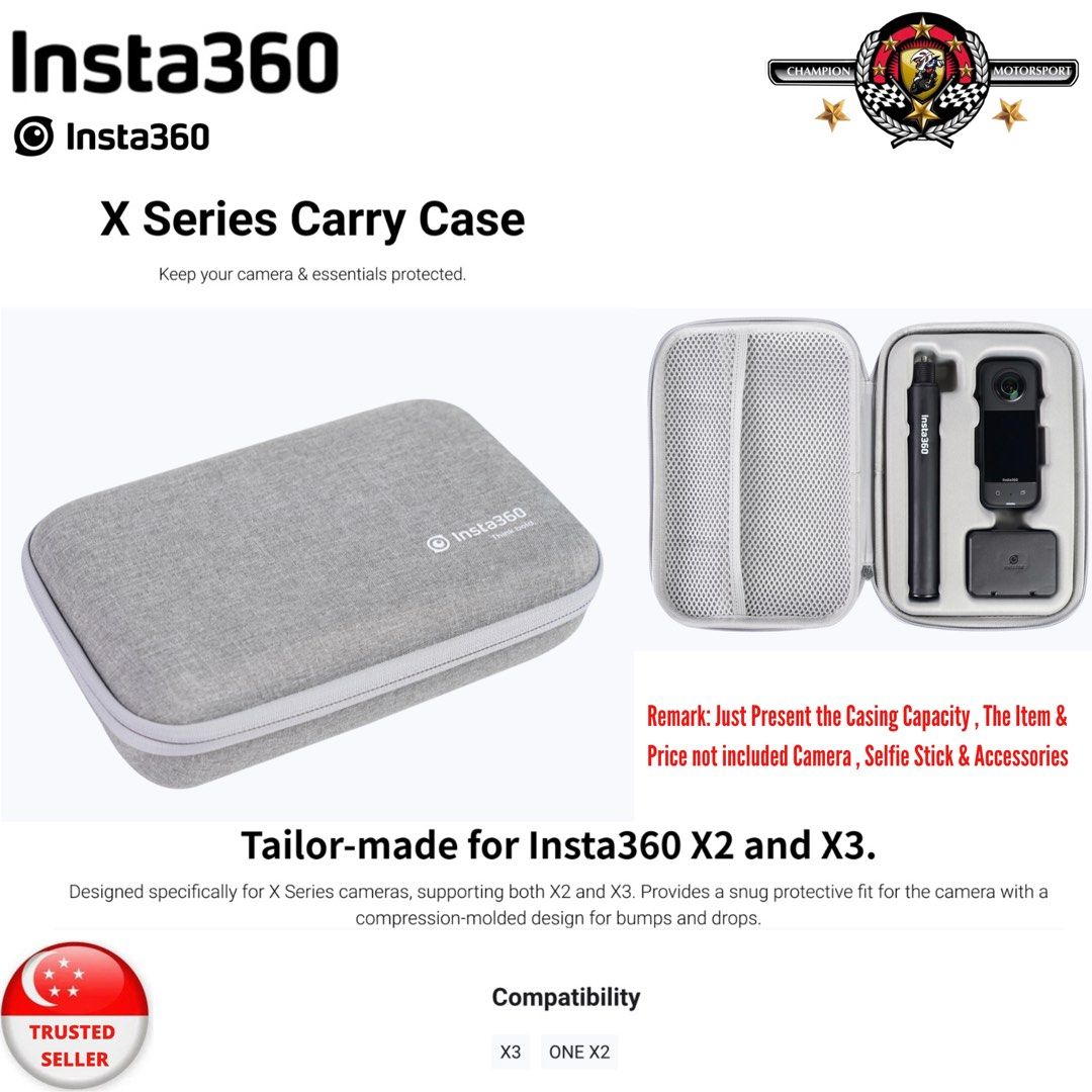 Insta360 Carry Case for X-Series Cameras