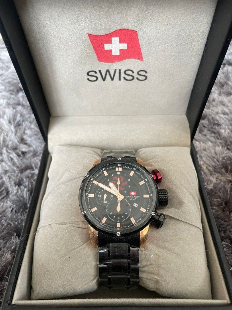Swiss army dhc+ clearance watch