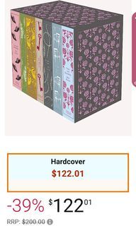 Jane Austen Romantic Novel complete sealed collection, collectors edition