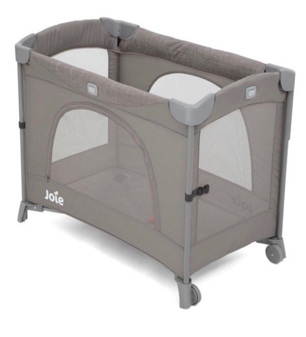 Joie Kubbie Travel Cot + deluxe mattress, Babies & Kids, Baby Nursery