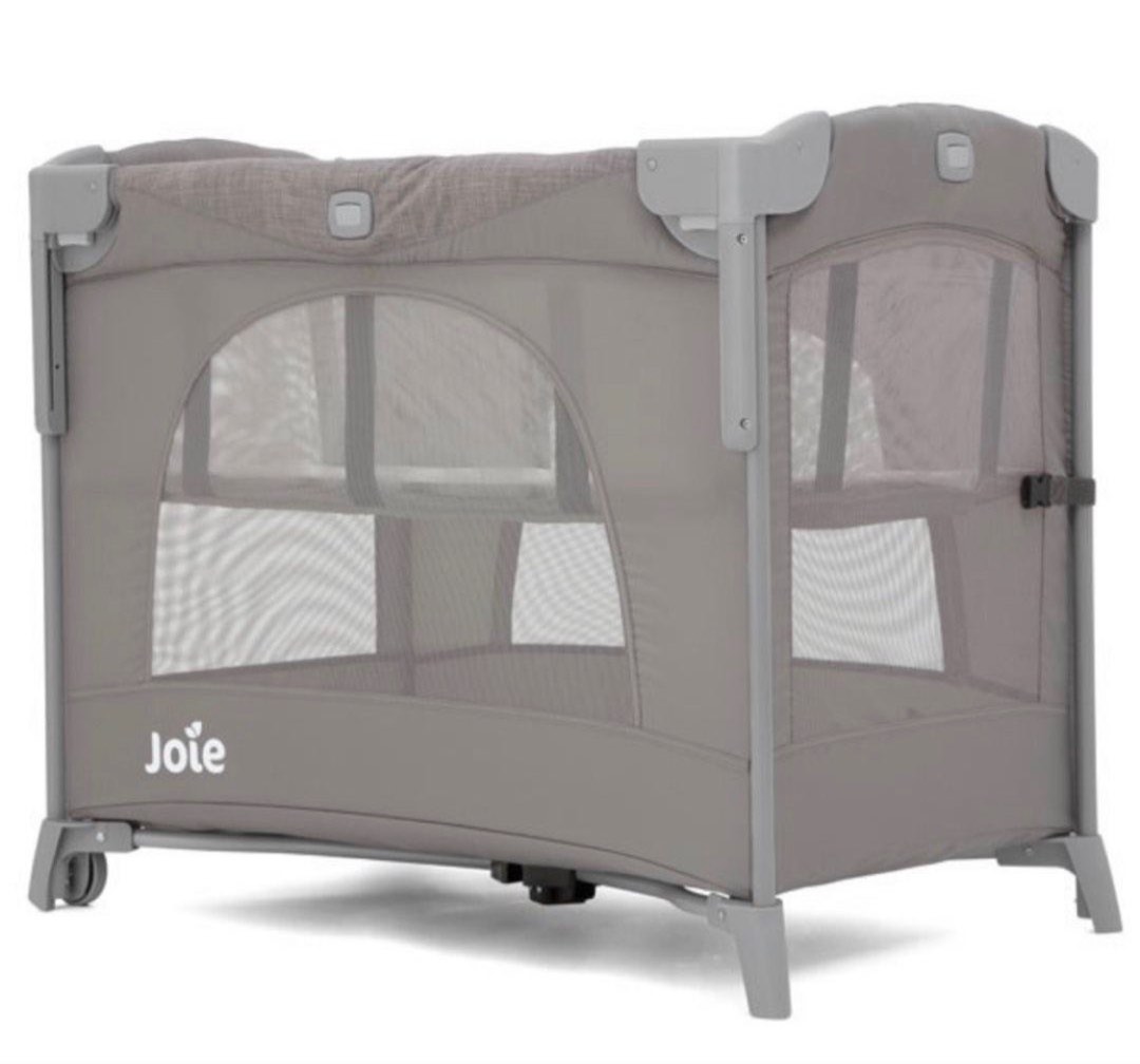 Joie Kubbie Travel Cot + deluxe mattress, Babies & Kids, Baby Nursery & Kids Furniture, Cots
