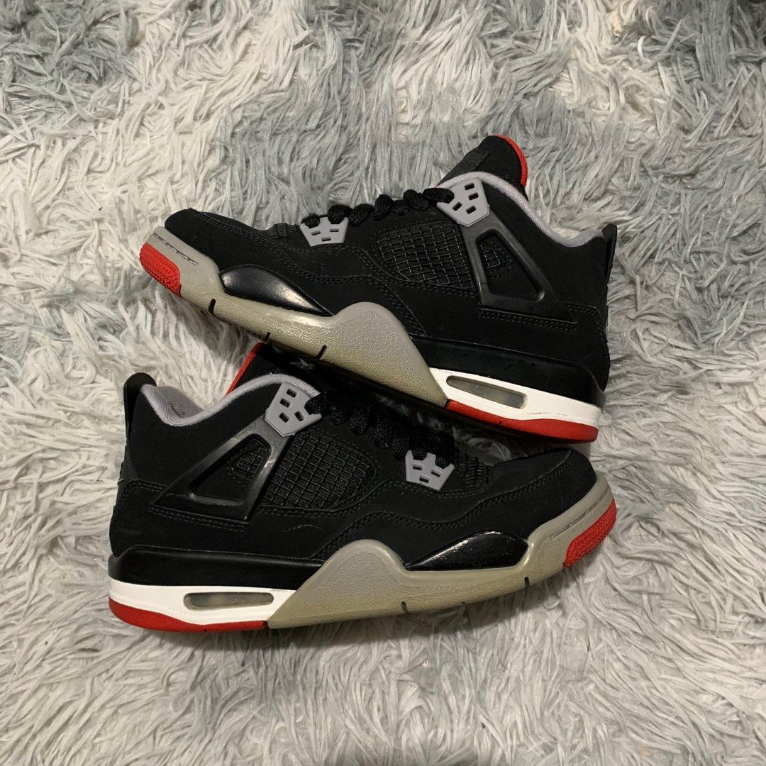 Jordan 4 bred gs hot sale 2019