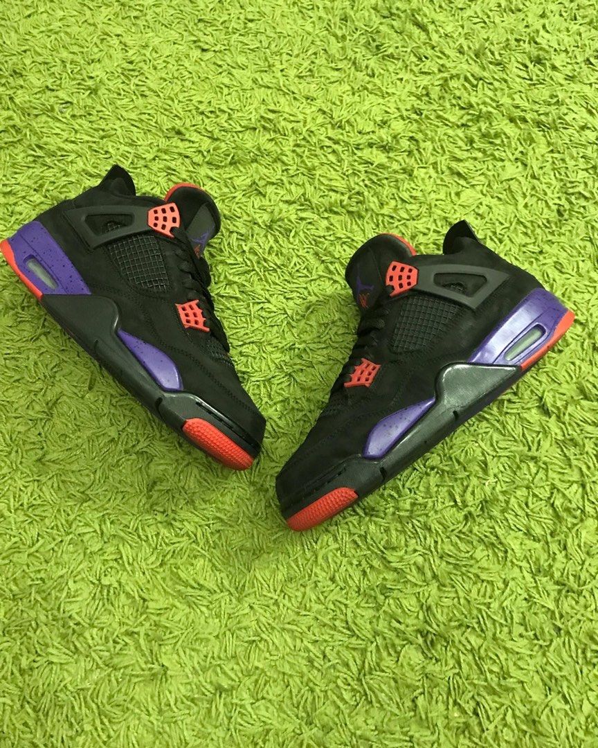 Jordan 4 Raptors Drake not military black midnight navy thunder