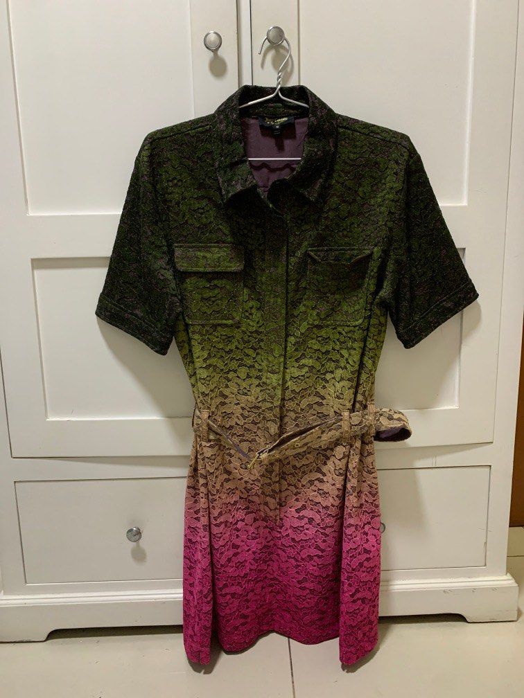 Juicy couture- lace gradient dress-M, Women's Fashion, Dresses & Sets,  Dresses on Carousell