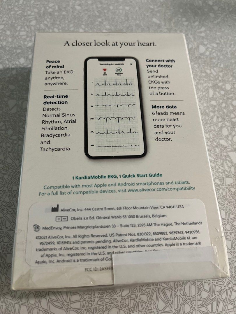 Kardia Mobile 6L brand new, Computers & Tech, Parts & Accessories