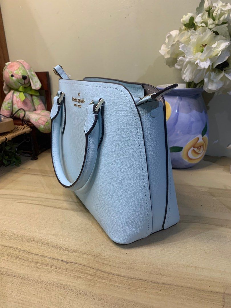 Kate Spade |Small hayden satchel handbag - sky blue, Women's Fashion, Bags  & Wallets, Cross-body Bags on Carousell