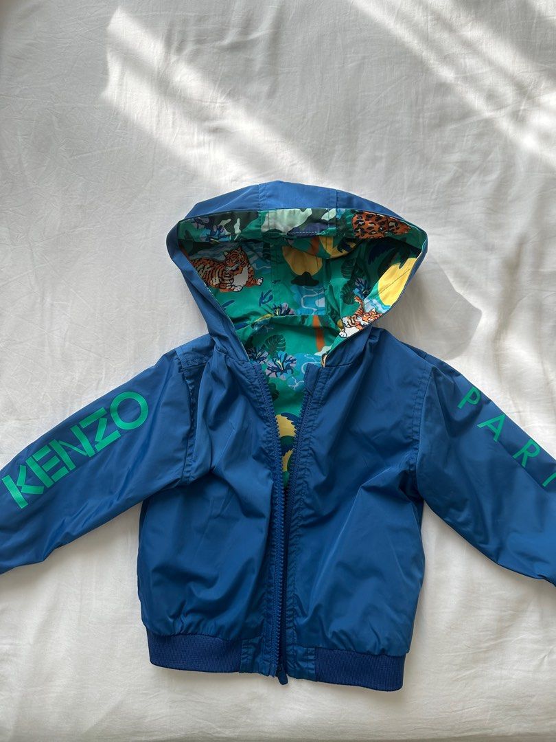 KENZO ケンゾー Reversible windbreaker jacket | keeen.co.th