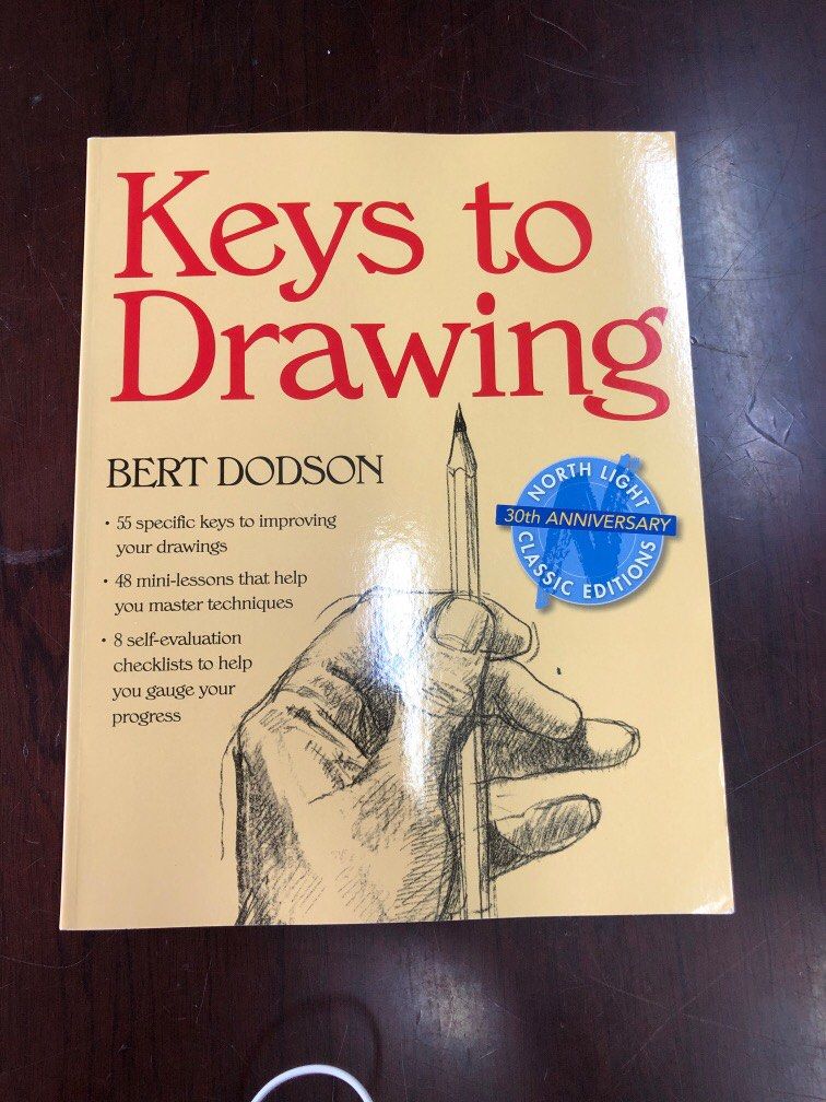 Keys to Drawing - Bert Dodson, 興趣及遊戲, 書本& 文具, 教科書- Carousell