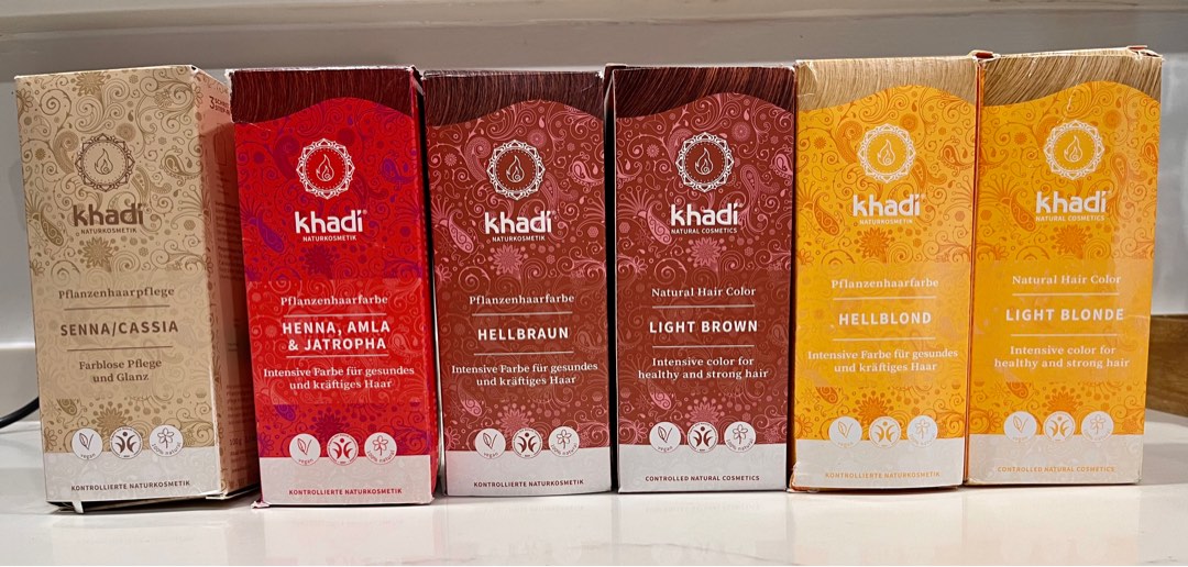 Khadi natural hair color, Beauty & Personal Care, Hair on Carousell