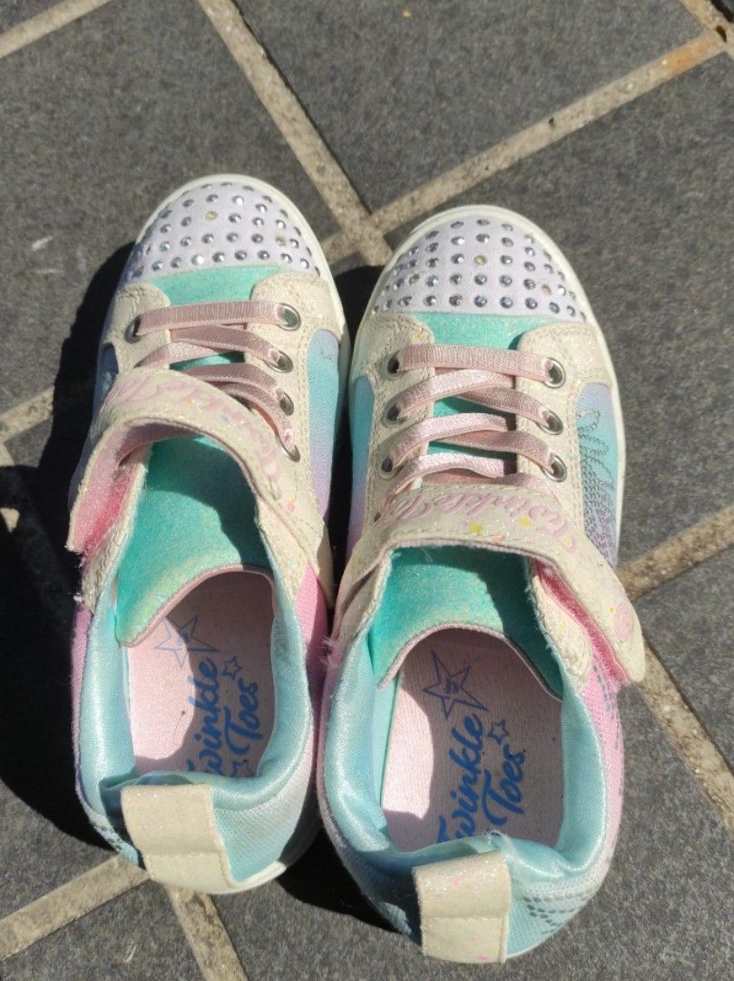 Rainbow shoes for new arrivals little girls