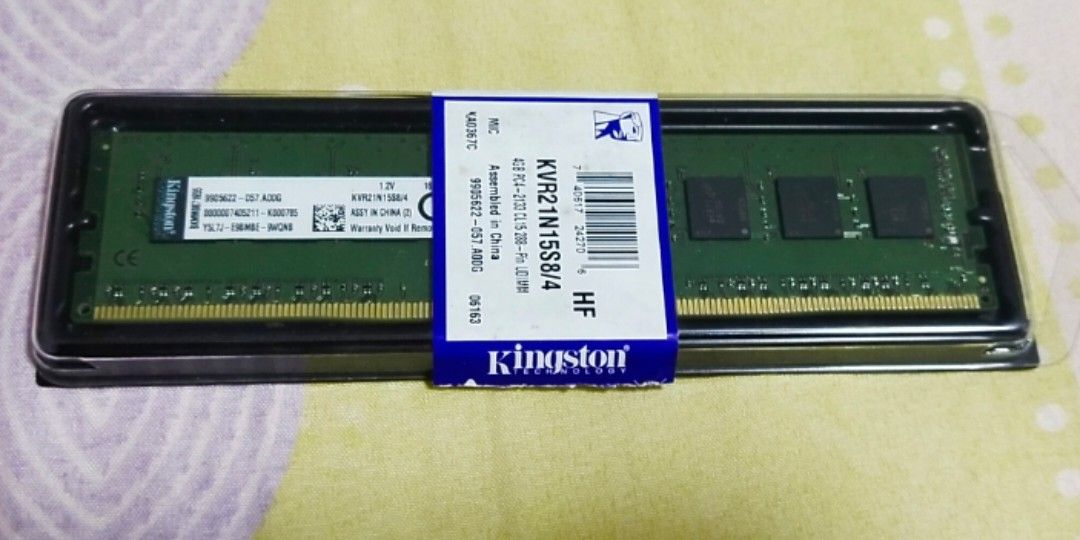 Kingston DDR4 4GB ram 2133 Computers Tech Parts Accessories
