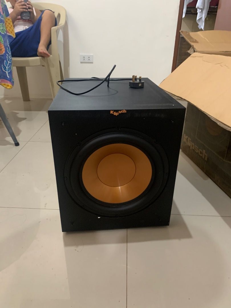 Klipsch subwoofer, Audio, Soundbars, Speakers & Amplifiers on Carousell