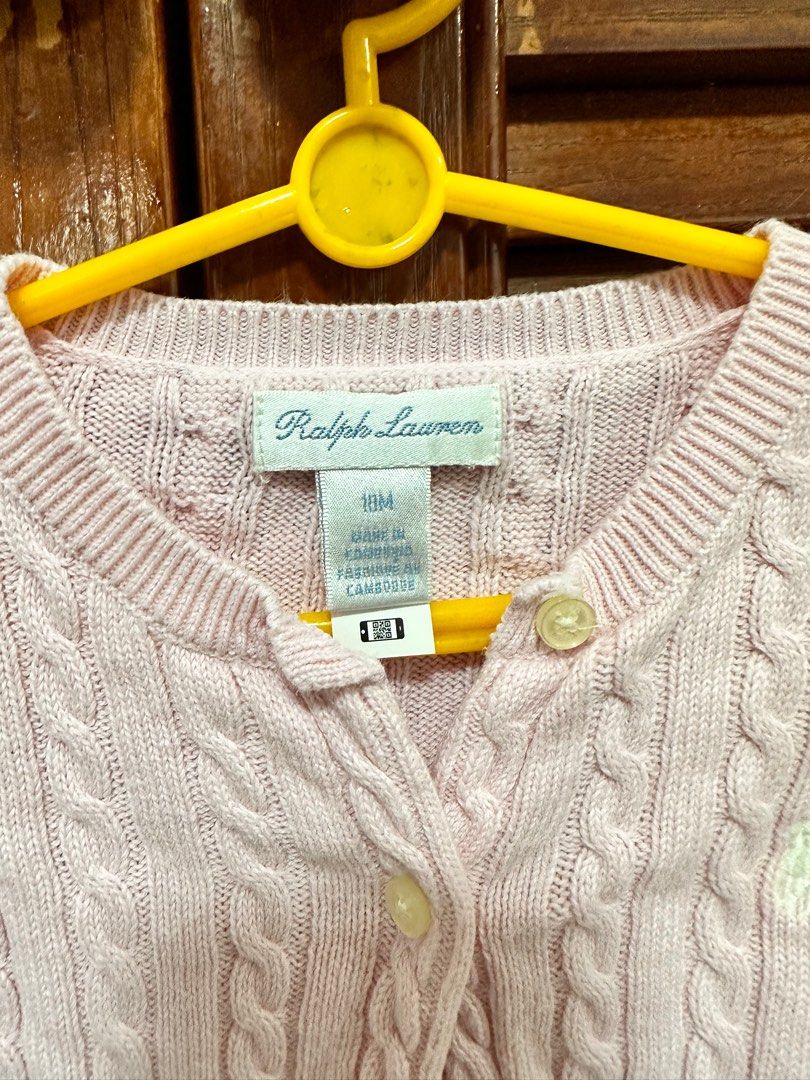 Ralph lauren baby discount cardigan