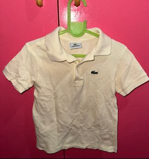 Lacoste light yellow - Kids - size 6